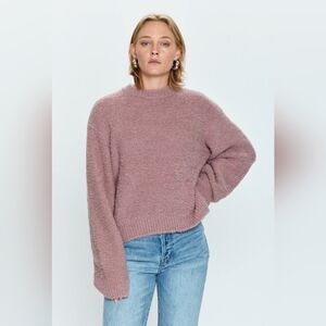 PISTOLA Alpine Cozy Crew Neck Sweater - Rose Wood, Size Small